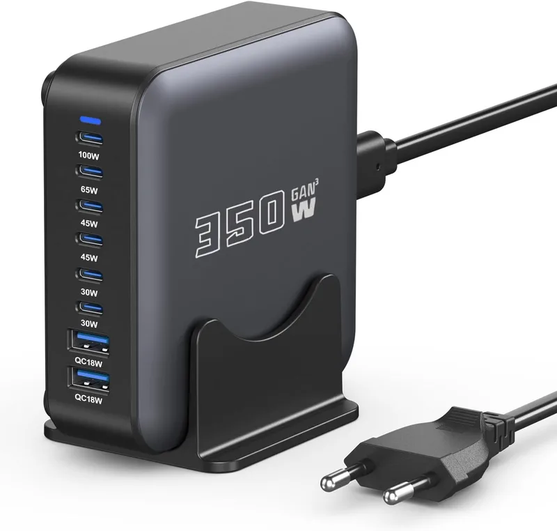 nongxiang 50W USB Laddningsstation 10-portar