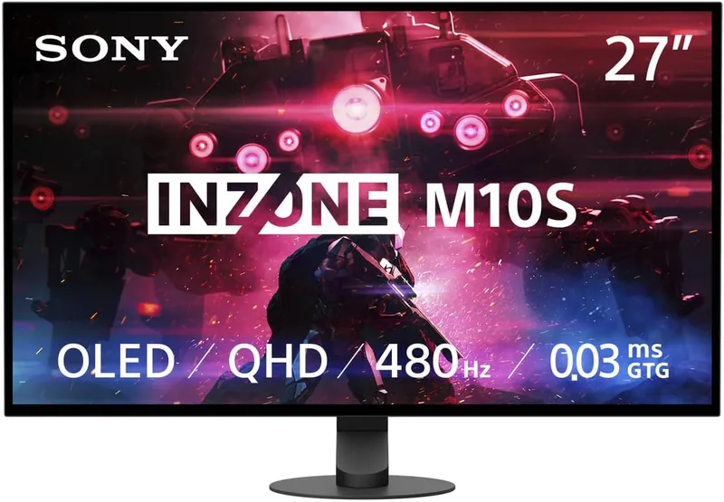 Sony Inzone M10S 27" QHD/OLED/480Hz/0,03ms/HAS bildskärm gaming