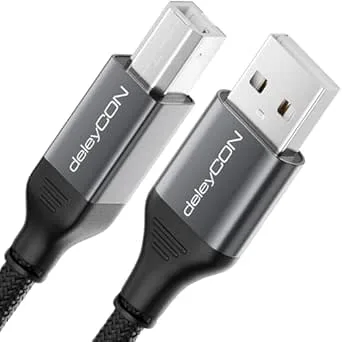 deleyCON 5m USB-Skrivarkabel