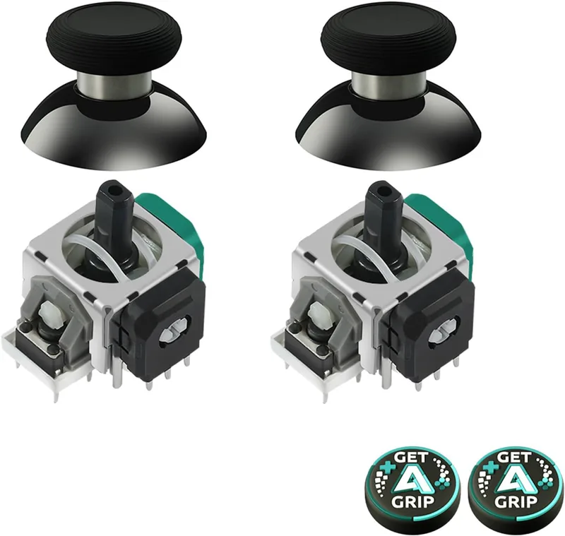 AKNES GuliKit TMR Elektromagnetiska Joysticks för Xbox Seriens X/S Controller