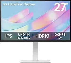 LG IPS 4K-UHD UltraFine monitor 27US550-W.AEU