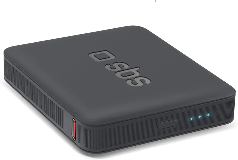 SBS Liten och kompakt 5 000 mAh powerbank