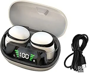 Pluuttiem Mini osynliga sömnhörlurar Bluetooth 5.3 stereo