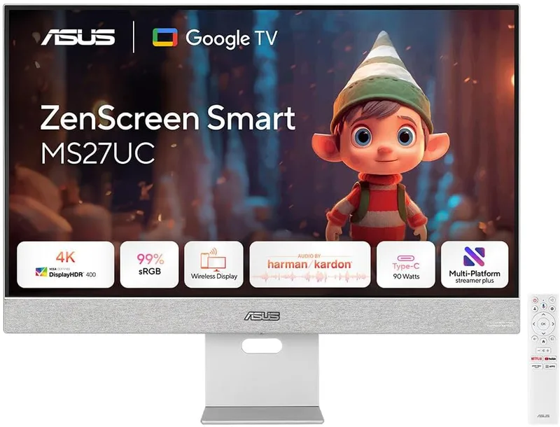 Videovägg Monitor Smart Technologies MX275-V5 4K Ultra HD 27" 75"