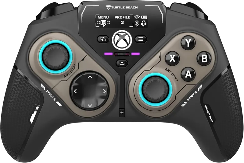 Turtle Beach Stealth Pivot trådlös smartkontroll – Windows-pc, Xbox Series X|S, Xbox One, Android – roterande moduler, kontrollpanel, spakar med halleffekt, programmerbara knappar