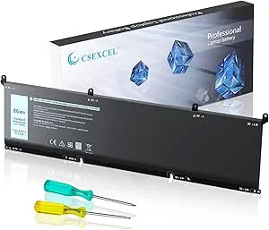batteri för Dell XPS 15 9500 9510 9520 Precision G7 15 G15 5521 5520 5515 5511 5510 Alienware M15 M17 R3 R4, Inspiron 7510 7610 77 620 P87F P