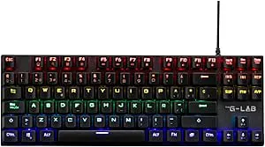 THE G-LAB Keyz Mercury TKL mekaniskt gaming USB-tangentbord