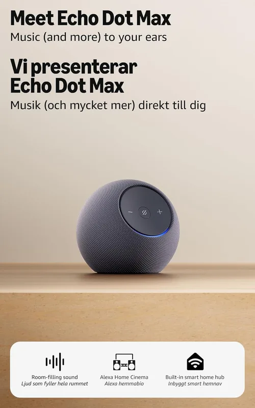 Amazon Echo Dot Max (senaste generationen)