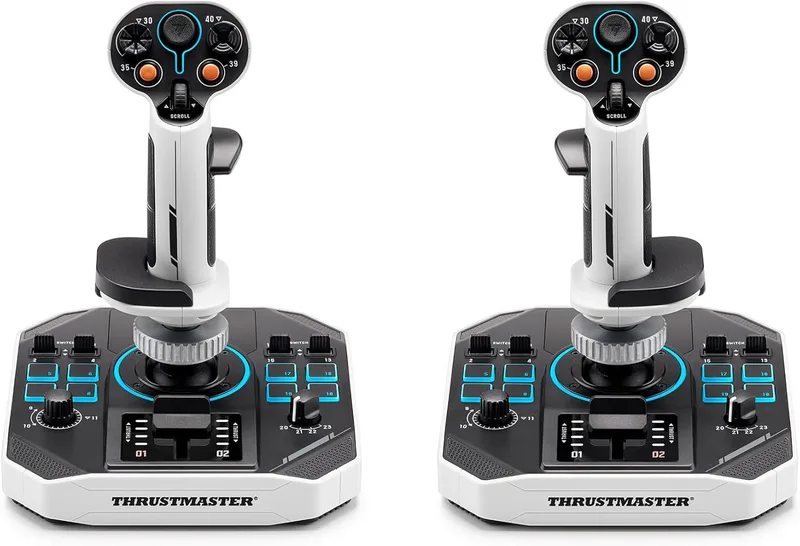 Thrustmaster Sol-R 2 HOSAS Space Sim Duo – HOSAS-utrustning för att utforska och strida i rymden på PC.