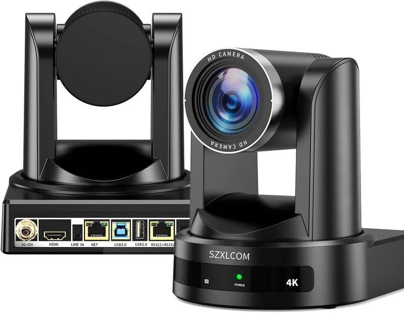 SZXLCOM 4K PTZ-kamera med 20X optisk zoom och AI automatisk spårning