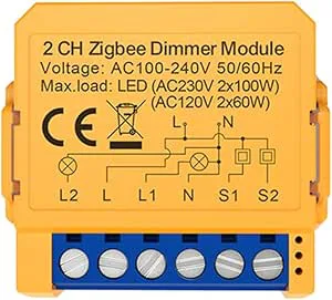 Phyachelo Tuya Zigbee Smart Dimmers Switch Module