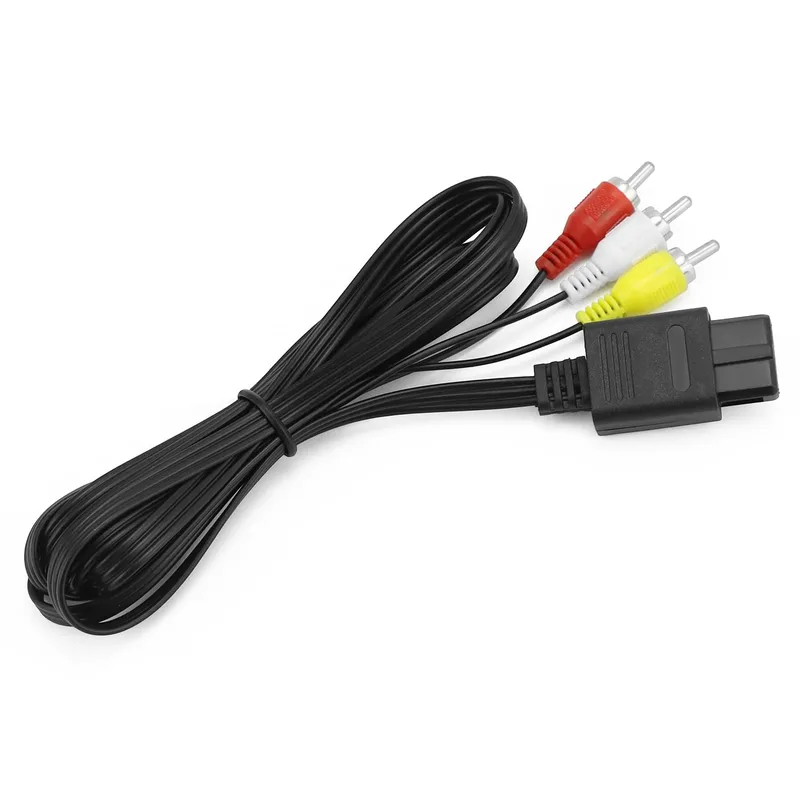QWORK® Videokabel, RCA stereo-video- och ljudkabel