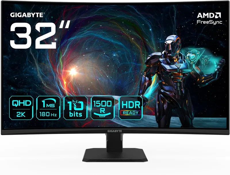 Gigabyte GS32QCA 31,5 tum QHD spelmonitor