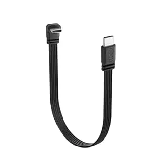 YACSEJAO 90 grader USB C till USB C-kabel