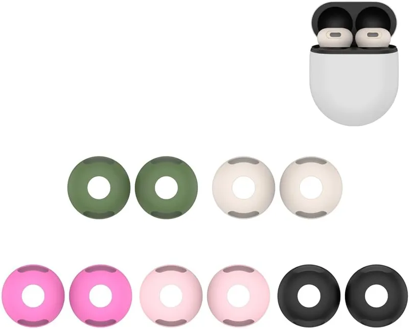 Zhixteu Öronspetsar öronsnäckor för Google Pixel Buds Pro 2