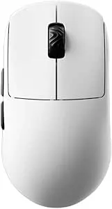 SCYROX V8 2,4 GHz trådlös, kompatibel med 8K, ultralätt, 1,3 oz (36 g), optisk strömbrytare, Pixart 3950 sensor, 8 000 Hz pollningsfrekvens, 8K dongel ingår, hög kostnad, spelmus med sula