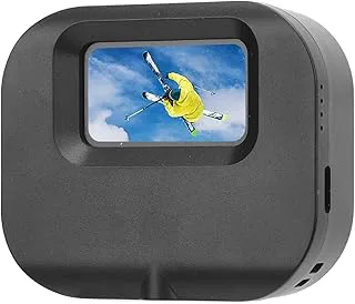 Katthalsbandskamera, 1080P Sladdlös Sportkamera med Halsband, Videoinspelningar, Vidvinkel, Mini Actionkamera för Katter och Hundar Utomhus Inomhus (B