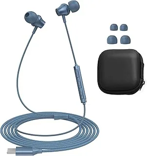 Trådbundna öronsnäckor USB C-port in-ear hörlurar