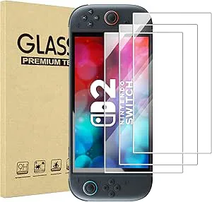 ProCase 3 härdat glas för Nintendo Switch 2
