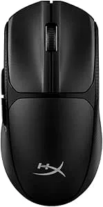 HyperX Pulsefire Fuse trådlös spelmus, ultralätt 75 g, 85 timmars räckvidd, ambidextrous, 12 000DPI, 6 knappar, svart