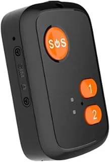 GPS + Beidou Tracker -V51 WiFi kompatibel med 4G LTE/3G WCDMA/2G GSM SOS vattentätt tvåvägsröstspårningslarm (A)