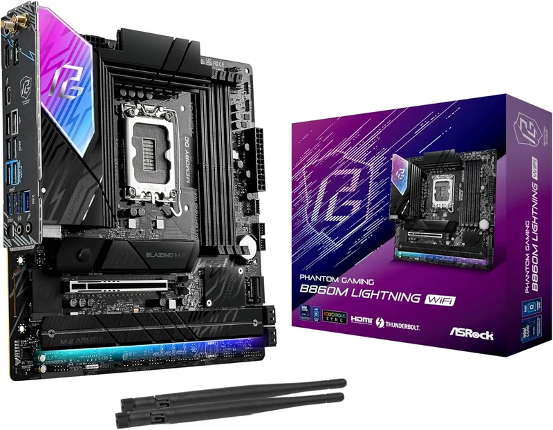 ASRock Phantom Gaming B860M LIGHTNING WIFI