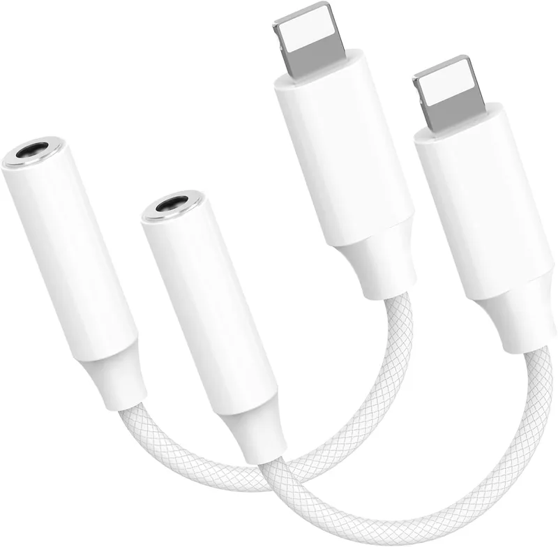 Oliveria i-Phone-hörlursadapter och uttagsadapter