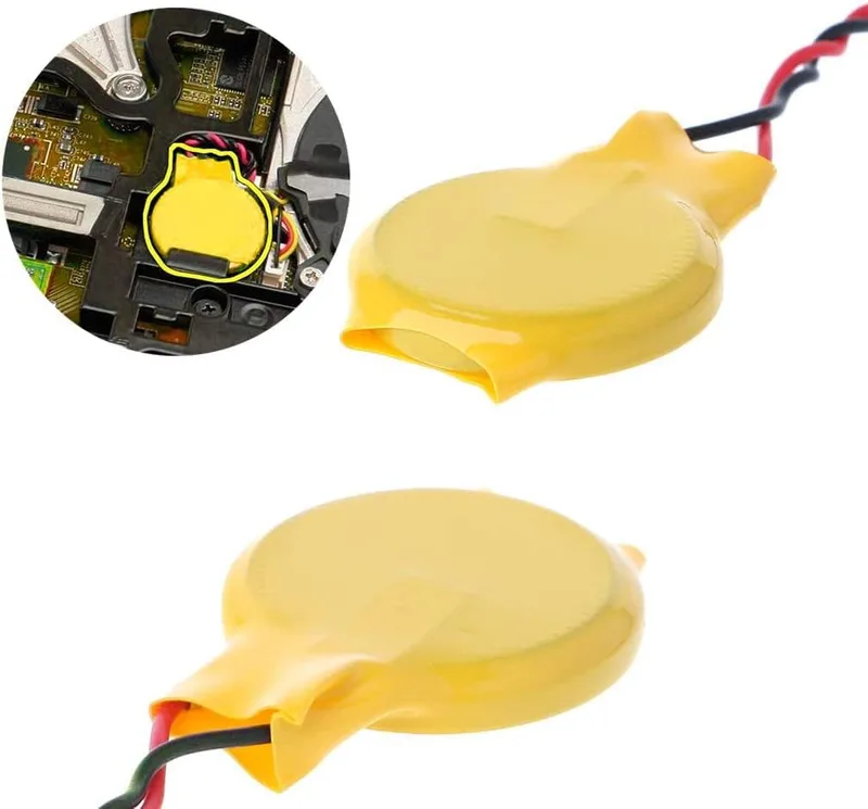 CMOS CR2032 2-stifts batteri för HP EliteBook 8530, 8530p, 8530w, 8540, 8540W, 8440P