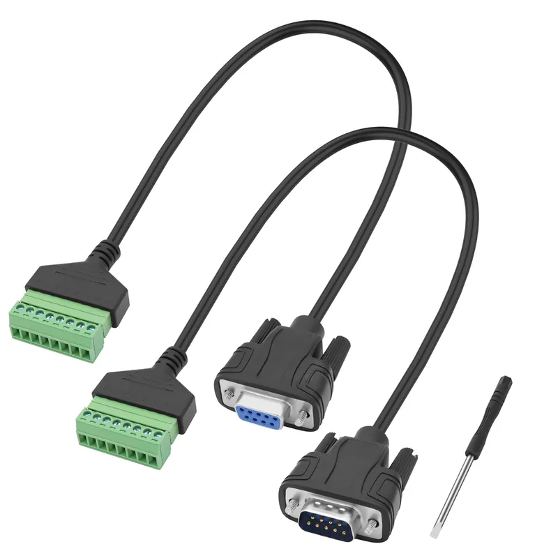 MEIRIYFA DB9 RS232 till 8 stift terminal