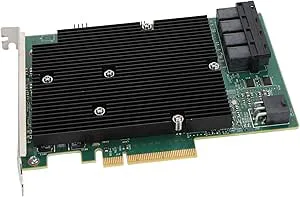 LSI 9300 16I HBA -kort 12Gbps 16 SAS Port Controller PCIe Expansion för Högpresterande Dataöverföringsservrar