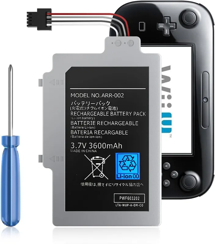 Batteri för Wii U Gamepad