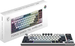 MSI Forge GK600 TKL Wireless Sky FR