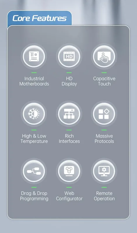 Industrial Router EV8010 4G HMI pekskärm