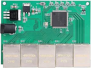 5 portomkopplarmodul, Gigabit Ethernet-block baserat på RTL8367RB DC 5V, Används för energimining, industriell automation