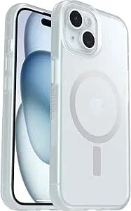 OtterBox Sleek Series MagSafe skal för iPhone 17e, 16e, 15, 14, 13, stöttåligt, fallsäkert, supertunt, skyddande tunt skal, testad till militärstandard, Klar, Utan retailförpackning