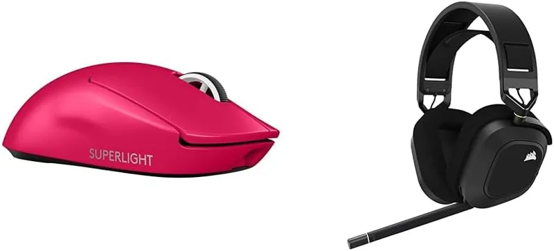 Logitech G PRO X & Corsair HS80 RGB WIRELESS Premium