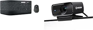 LOGICOOL Logitech MK850 Performance Wireless & Elgato Facecam MK.2