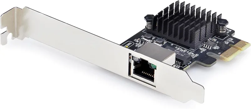 StarTech. com Gigabit 5G PCIe-nätverkskort med 1 port, PCI Express 5G/2,5G/1G/100M/10M, Realtek RTL8126, Windows/Linux