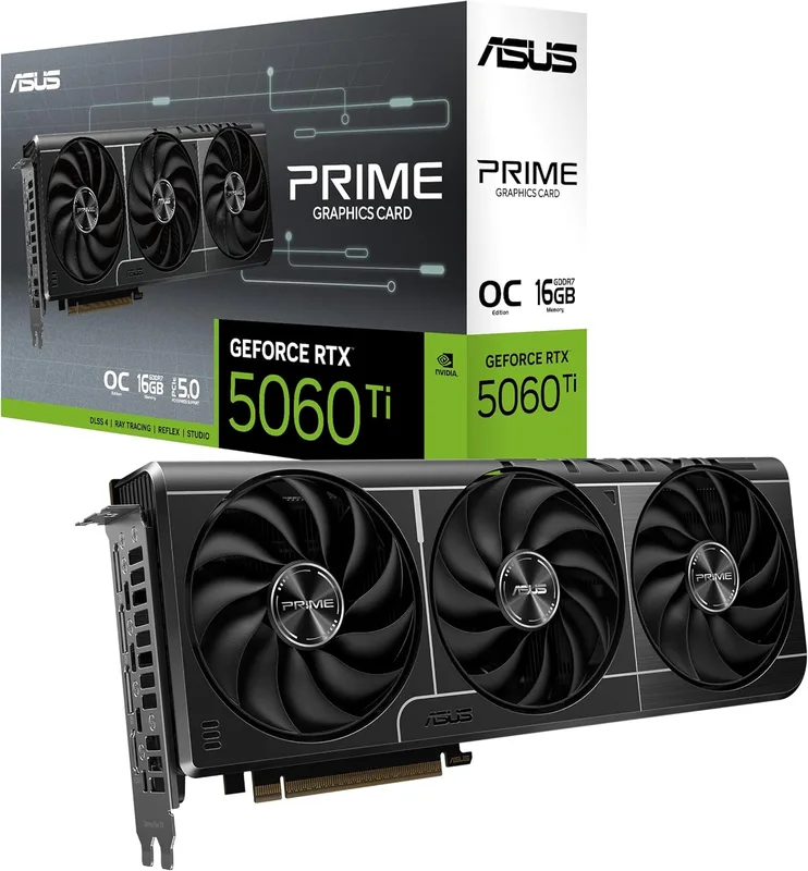Asus GeForce RTX 5060 Ti Prime 16 GB GDDR7