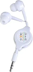 Ksikdeg Bärbar 3,5 mm infällbar kabel in-ear
