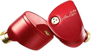 Moondrop ARIA 2 röda in-ear hörlurar med