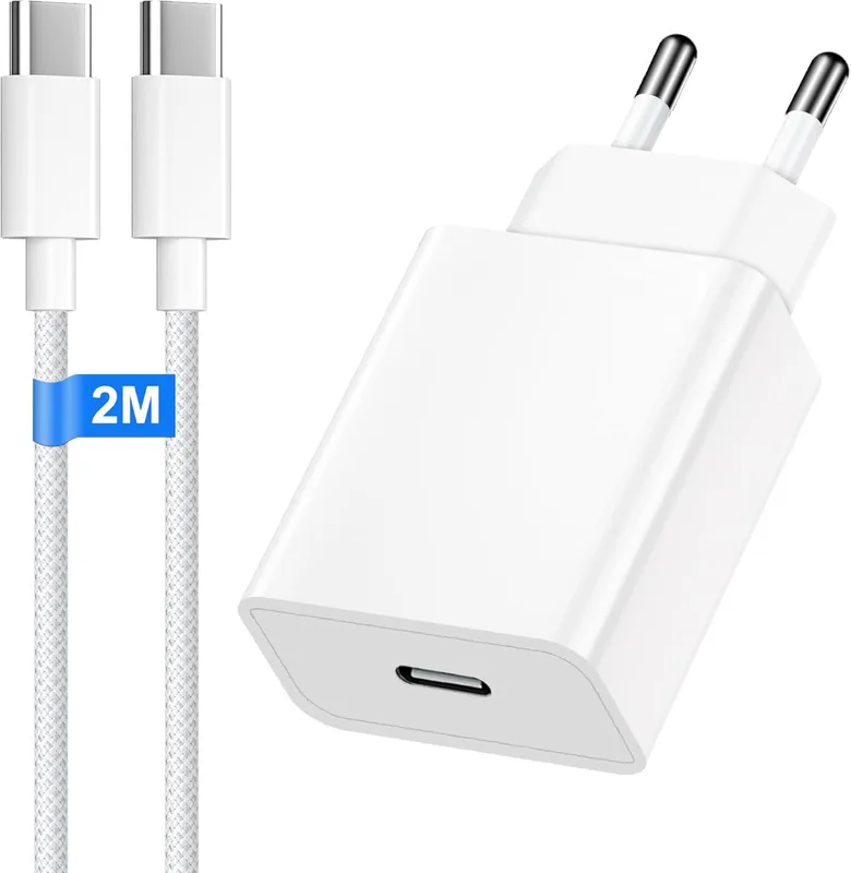 Bimker 30W USB-C Laddare med 2m Nylonkabel
