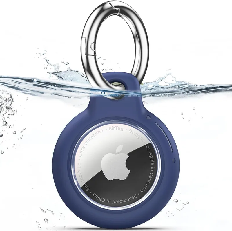 TNSNK Waterproof for Apple Airtag Holder Case with Lock