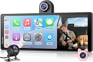 CARPURIDE W903S3 9,3-tums HD-skärm med CarPlay och
