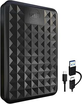 ModusTech 500 GB bärbar extern hårddisk