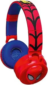 Lexibook Bluetooth-hörlurar Spiderman med ljuseffekter och volymbegränsning