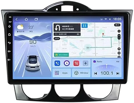Android 11 9 Tums Pekskärmsradio För Mazda RX8 2003-2008