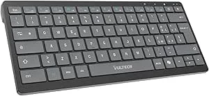 VulTech KEY-601WBT trådlöst/Bluetooth uppladdningsbart tangentbord