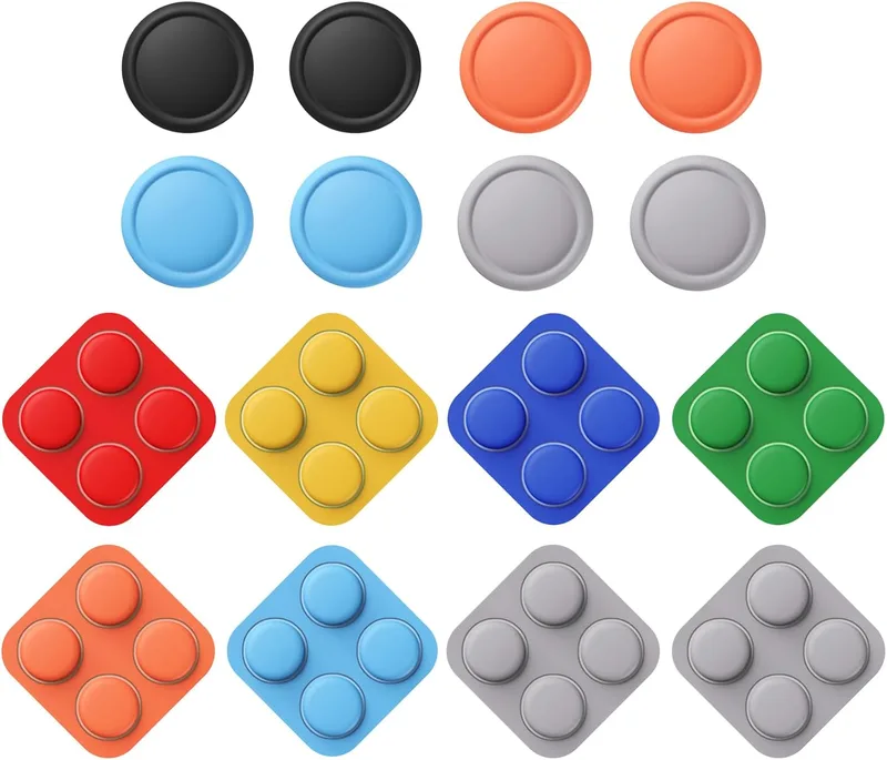 PlayVital Knapptäckare med Joystickskydd för Switch 2 Joycon