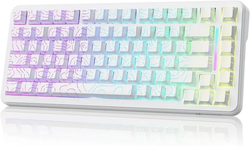 ATTACK SHARK X82PRO HE 75% Trådlöst Speltangentbord